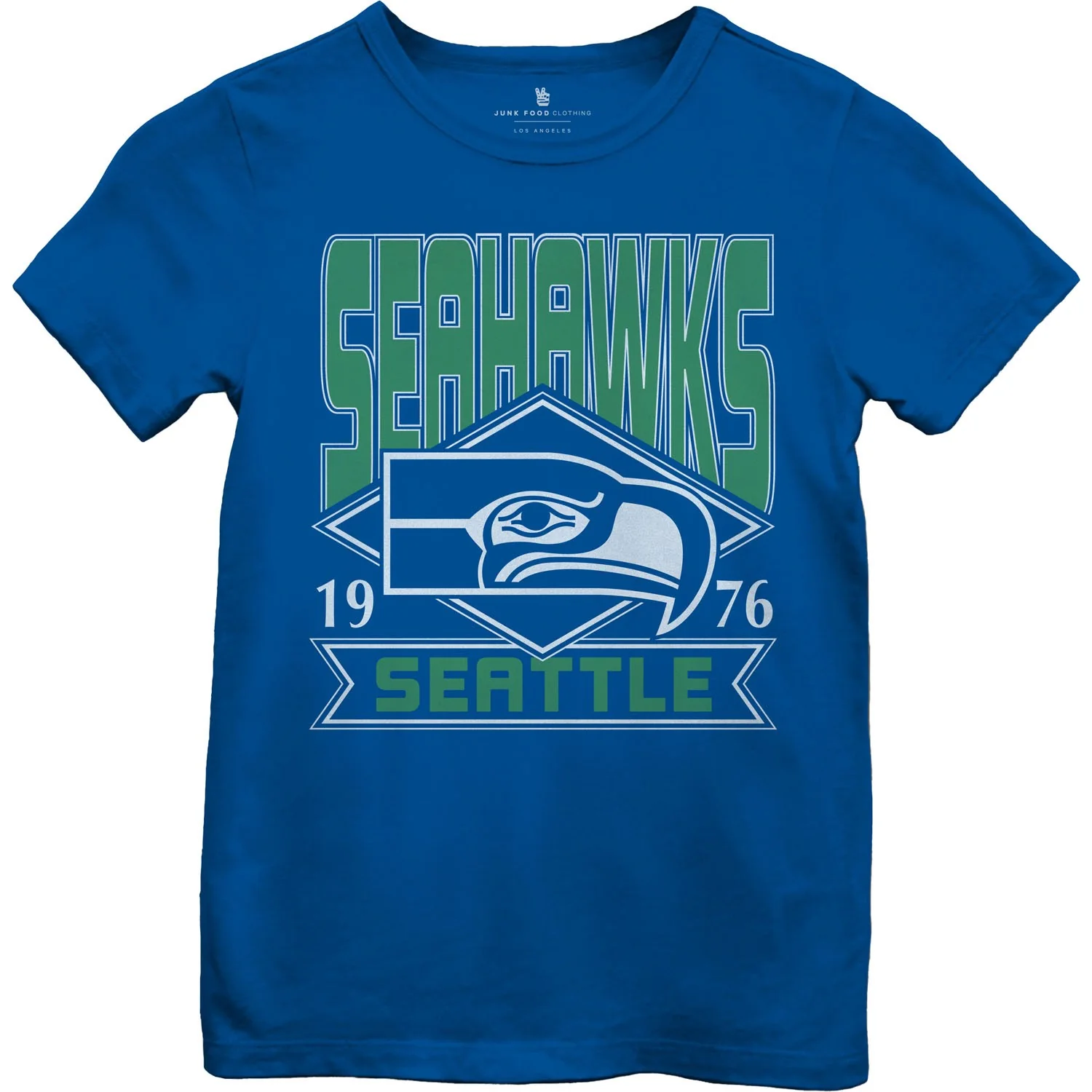 Junk Food - Girls Seahawks Overtime Short Sleeve T-Shirt
