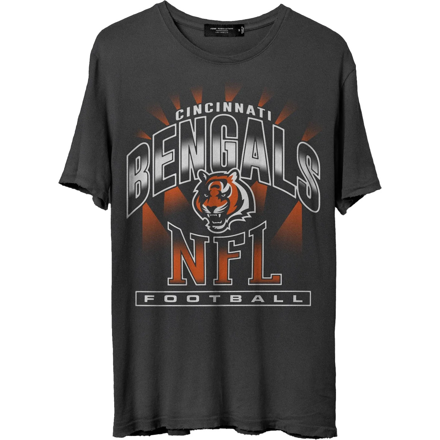Junk Food - Mens Bengals Chrome Vintage T-Shirt - Image 3