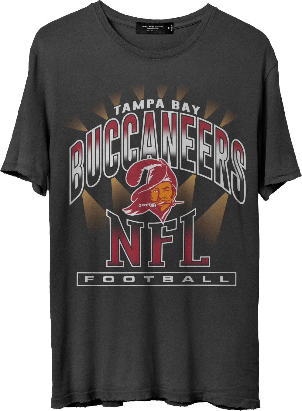 Junk Food - Mens Bucs Chrome Vintage T-Shirt - Image 2
