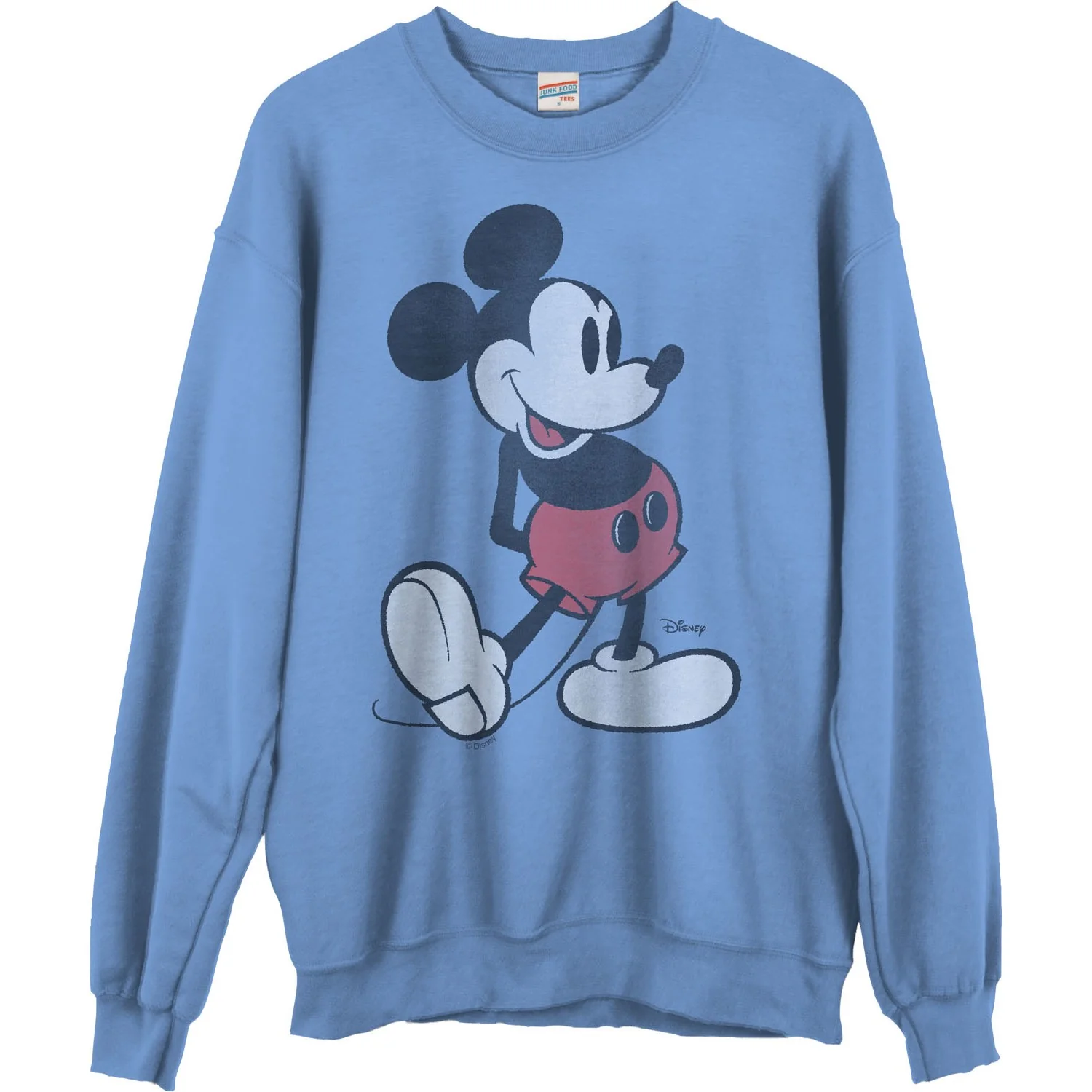 Junk Food - Mens Classic Mickey Flea Market Fleece Sweatshirt