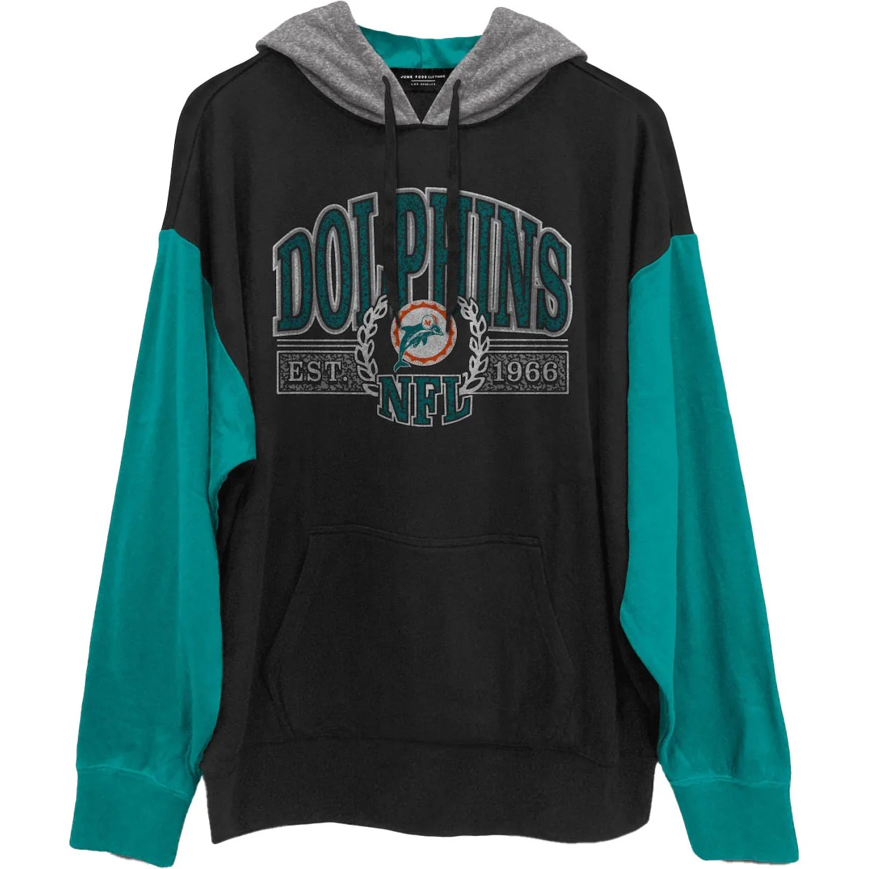 Junk Food - Mens Dolphins Tri Color Block Hood