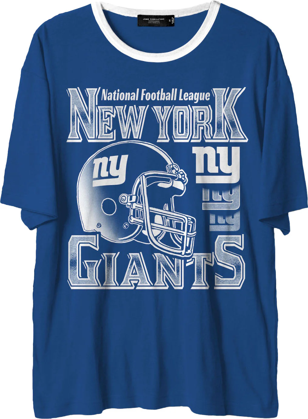 Junk Food - Mens Giants Oversized Ringer T-Shirt - Image 2