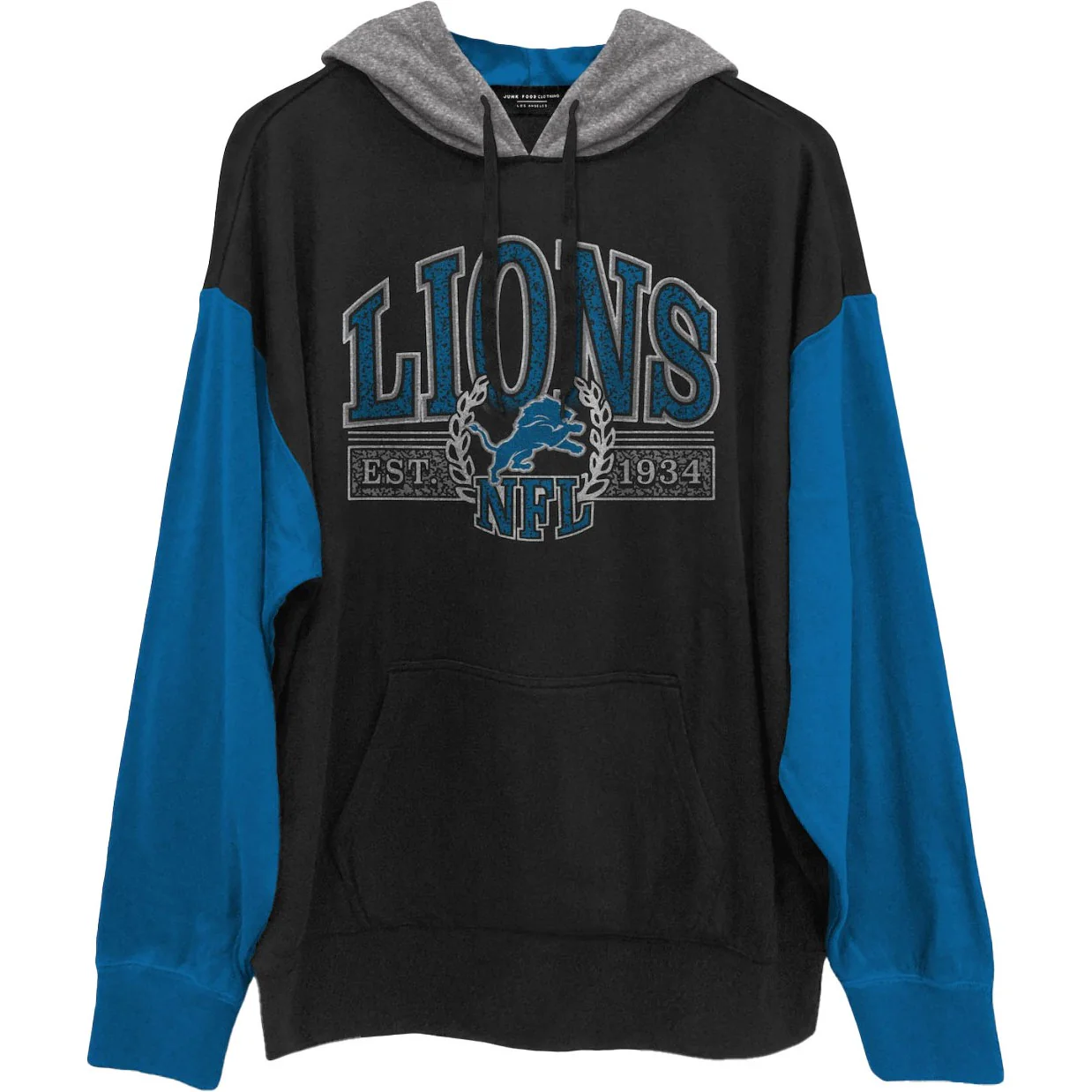 Junk Food - Mens Lions Tri Color Block Hood - Image 3