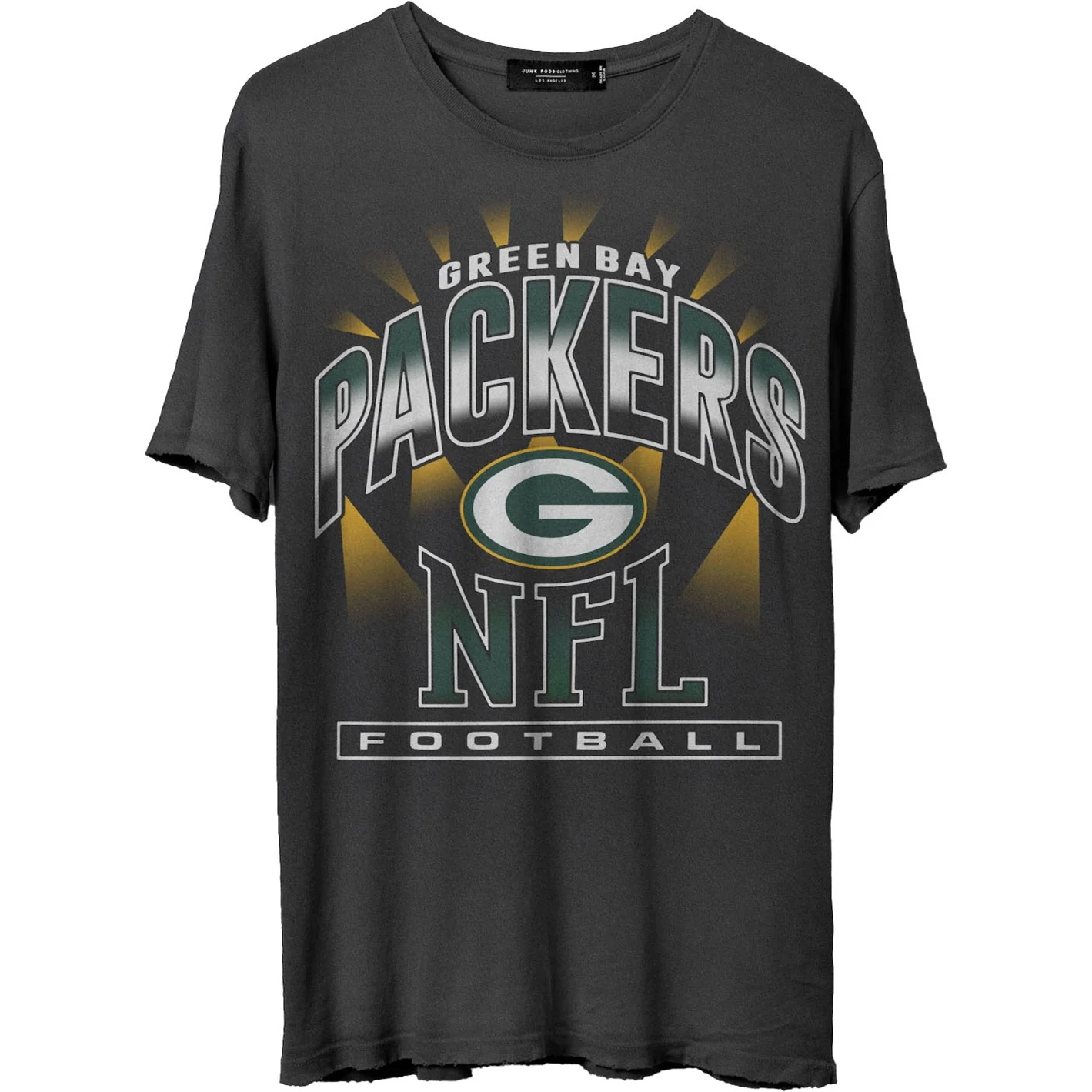 Junk Food - Mens Packers Chrome Vintage T-Shirt