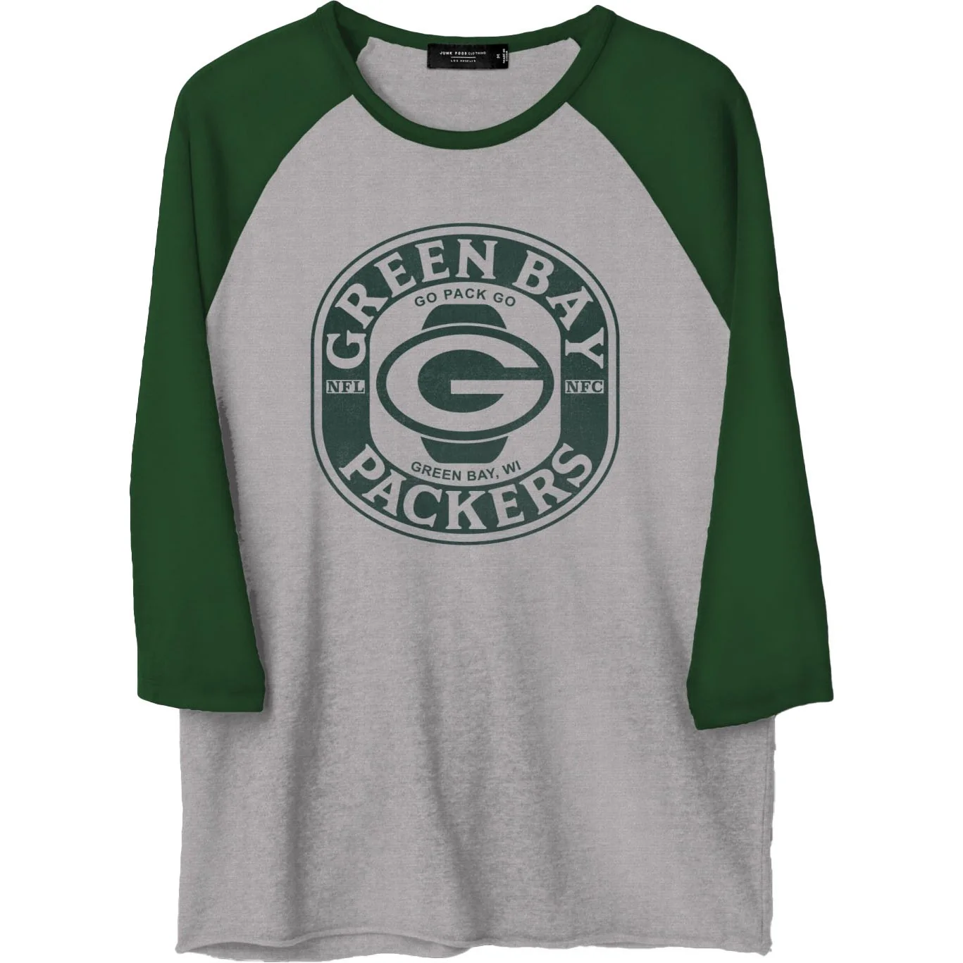 Junk Food - Mens Packers Elite Raglan Jacket - Image 3