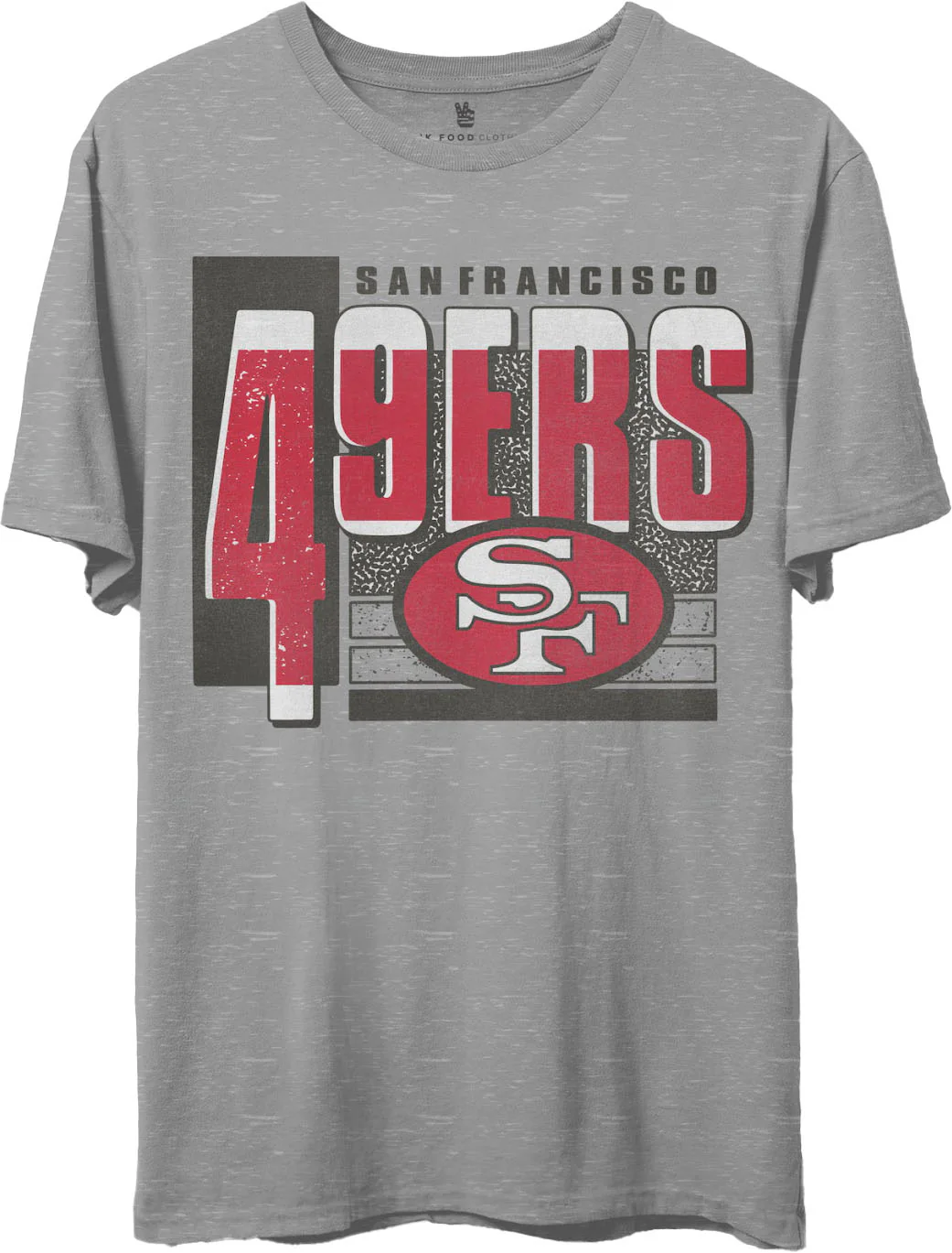 Junk Food - Unisex 49Ers Complete Short Sleeve T-Shirt - Image 2