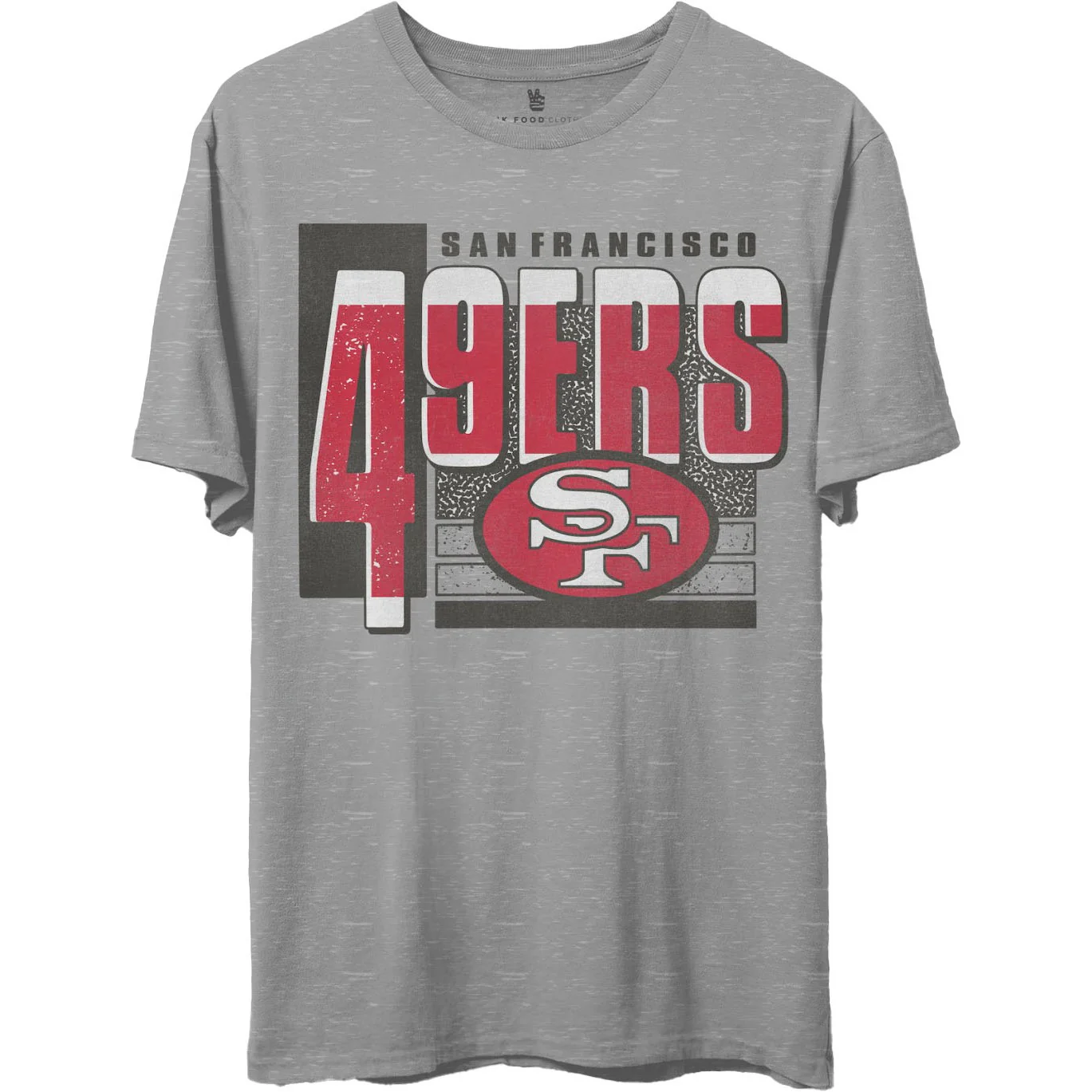 Junk Food - Unisex 49Ers Complete Short Sleeve T-Shirt - Image 3