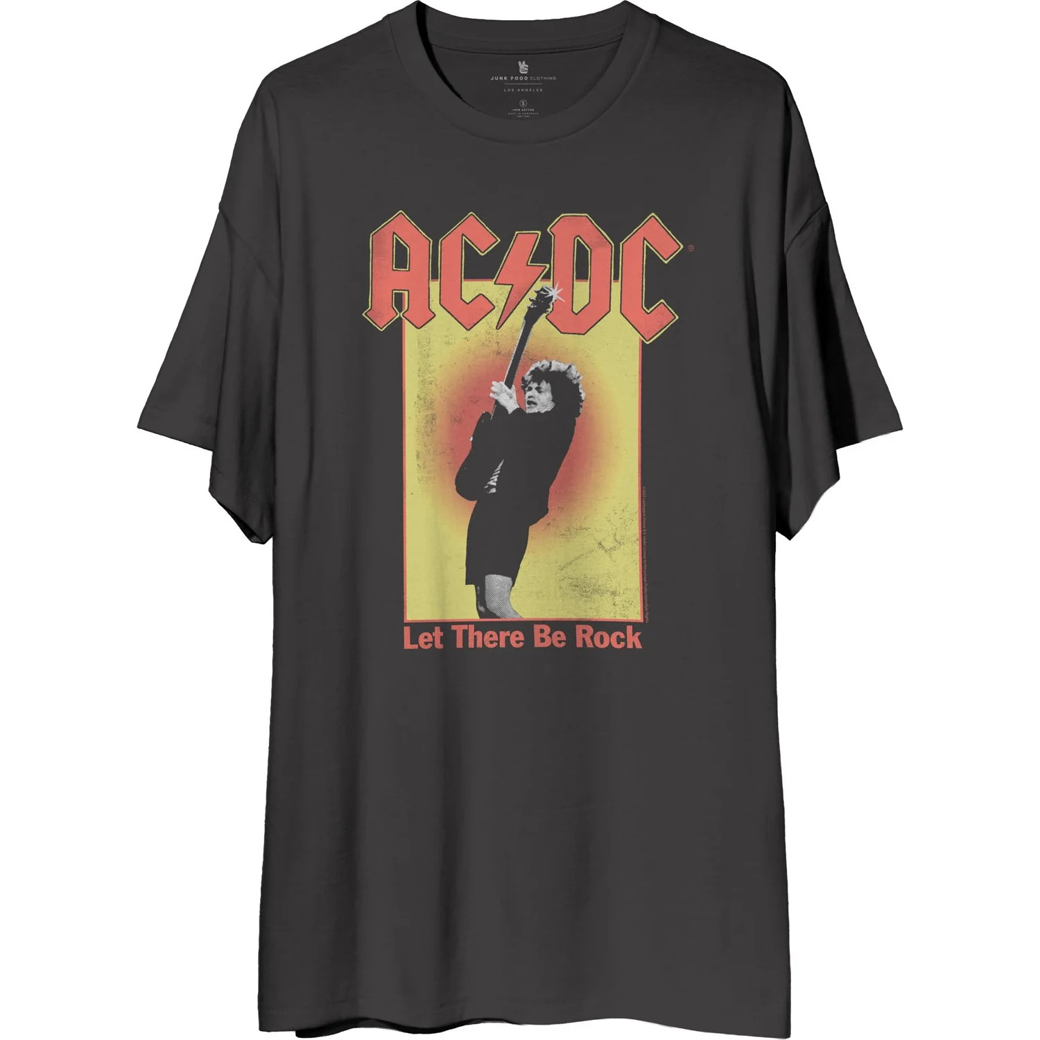 Junk Food - Unisex Ac/Dc European Tour T-Shirt - Image 2