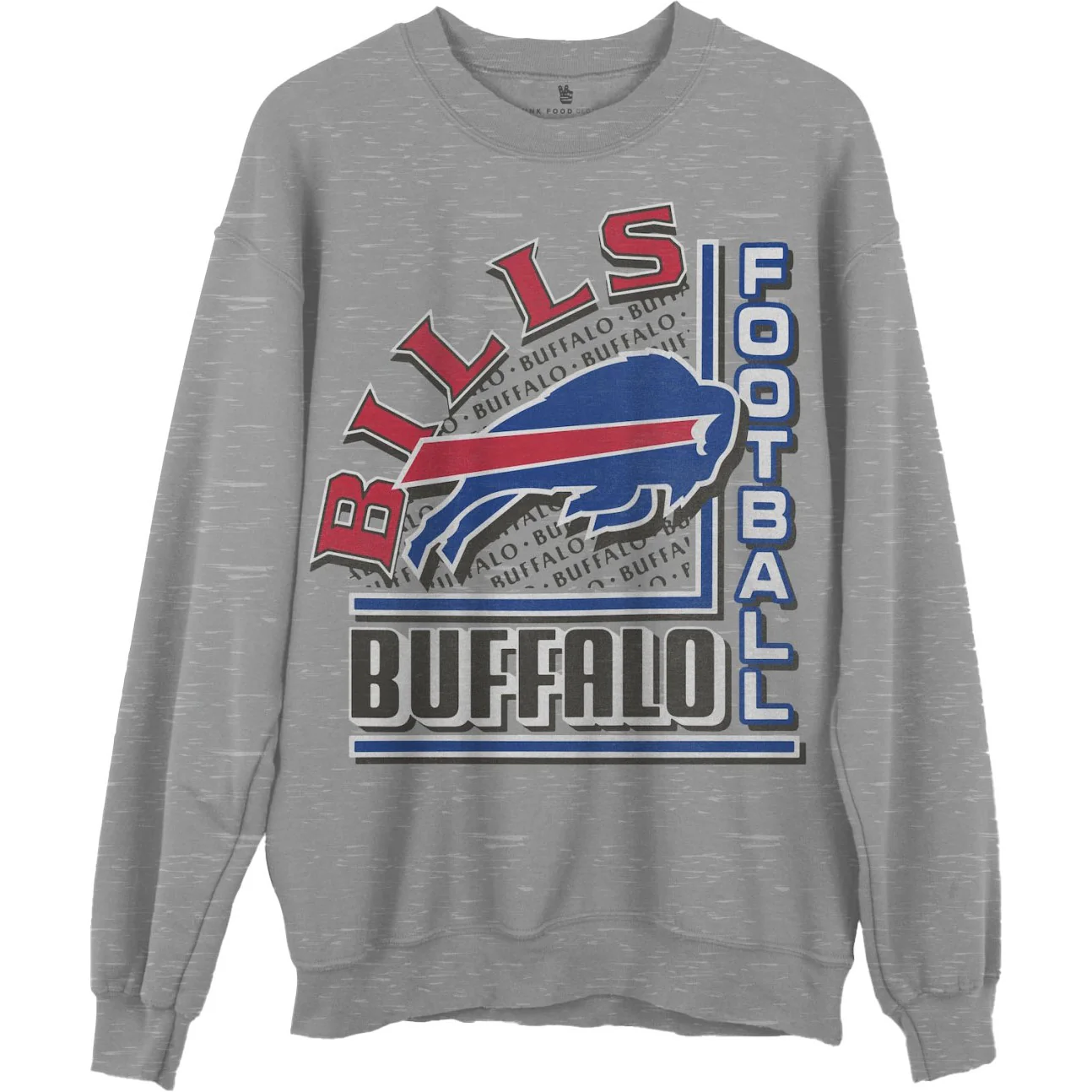 Junk Food - Unisex Bills Backfield Crew Top - Image 3