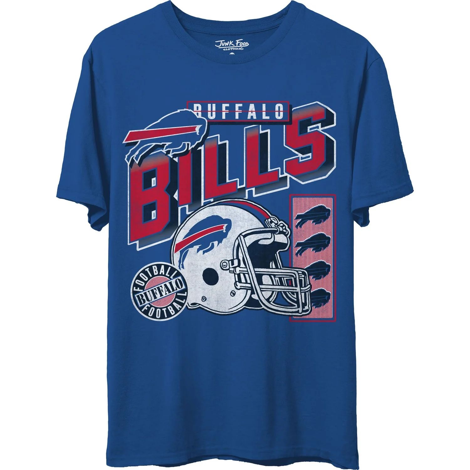 Junk Food - Unisex Bills Checkdown T-Shirt - Image 3