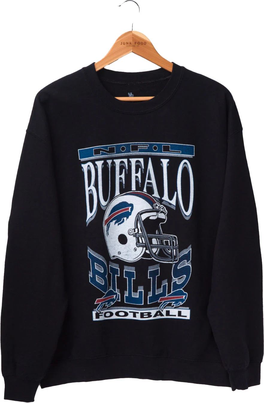 Junk Food - Unisex Bills Hlmt Fm Crew Fleece Top - Image 2