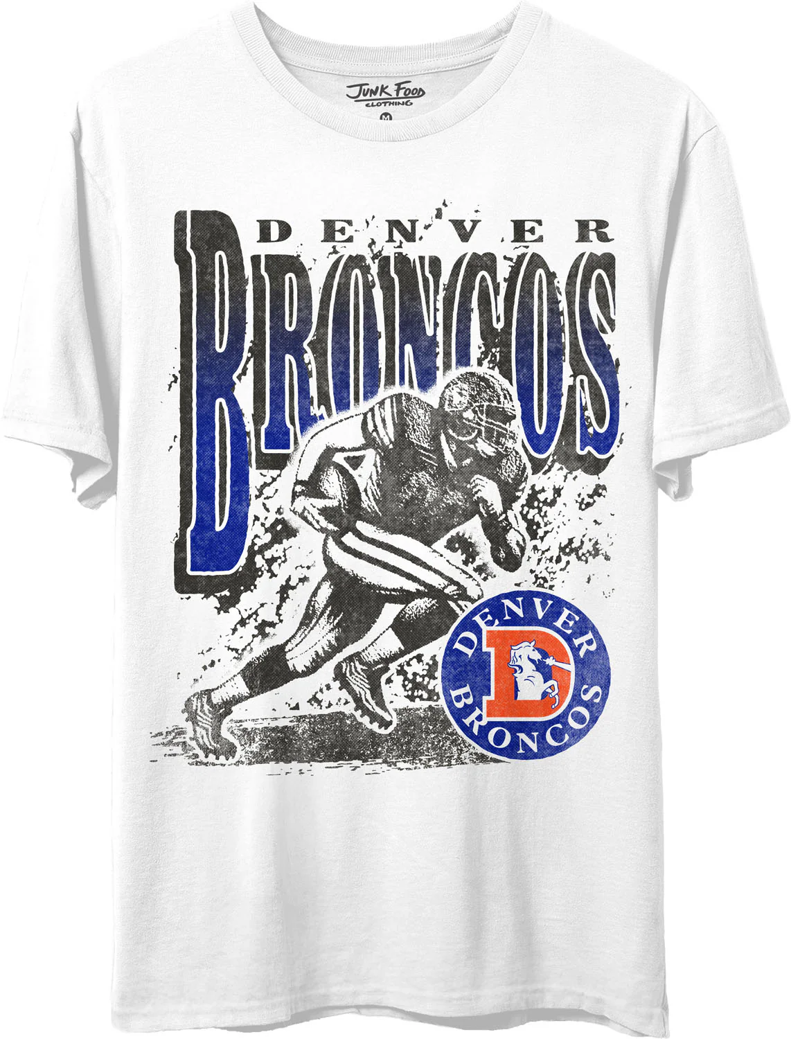 Junk Food - Unisex Broncos Rushing T-Shirt - Image 2