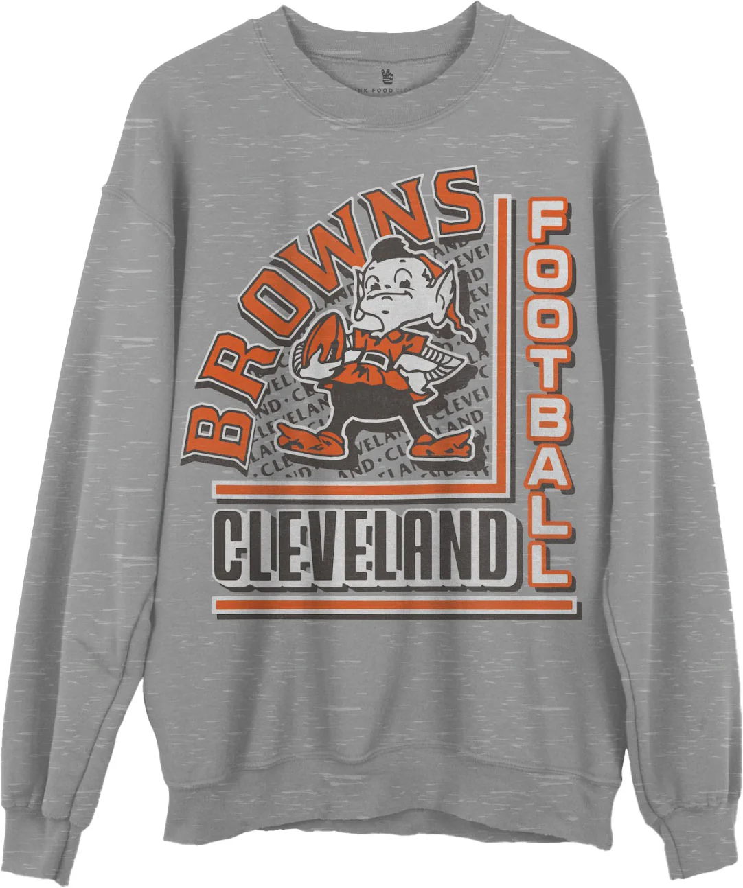 Junk Food - Unisex Browns Backfield Crew Top - Image 2