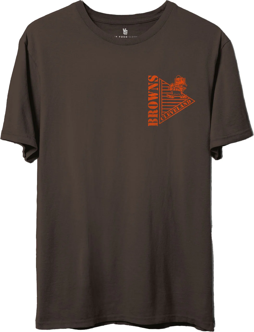 Junk Food - Unisex Browns Drive Short Sleeve T-Shirt - Image 2