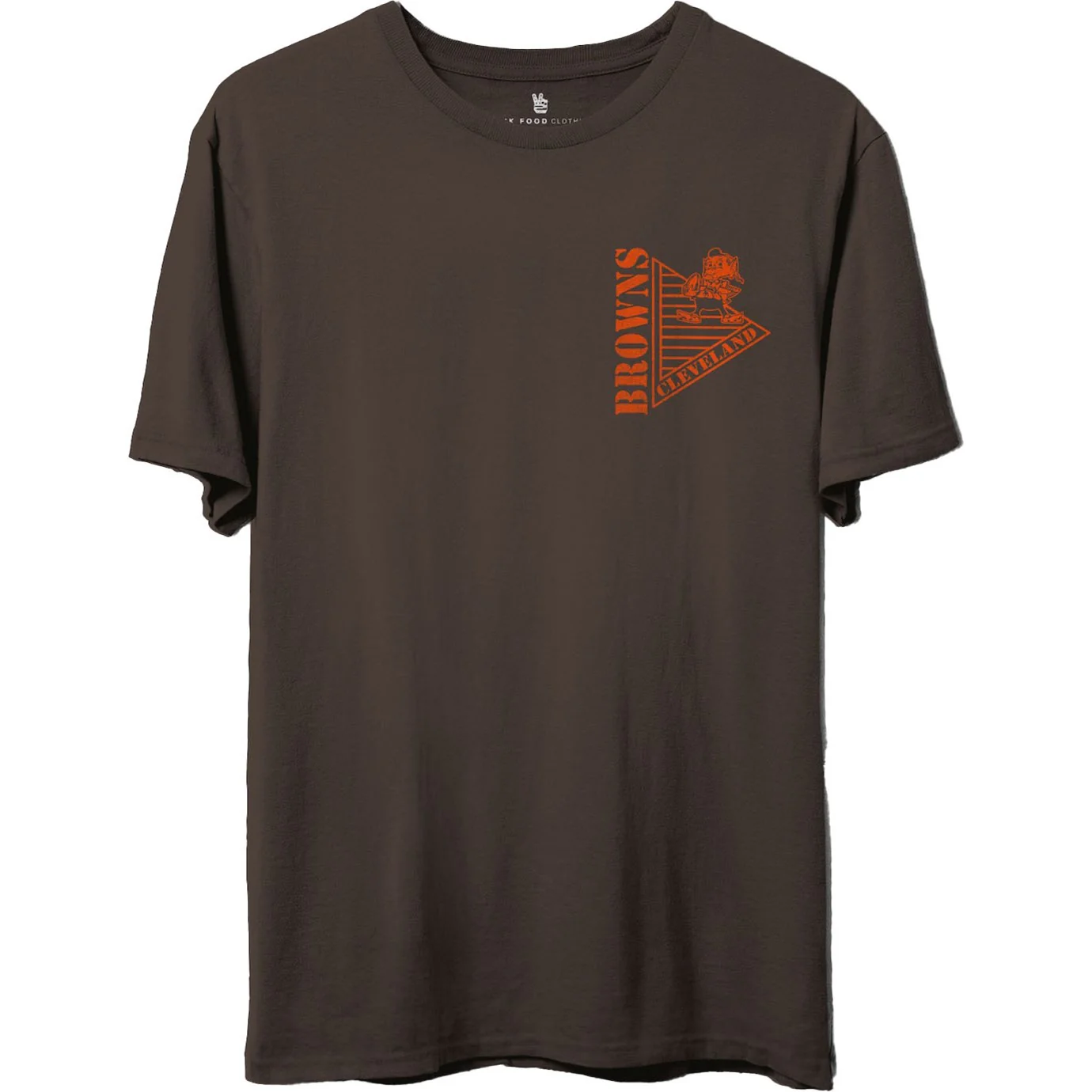 Junk Food - Unisex Browns Drive Short Sleeve T-Shirt - Image 3