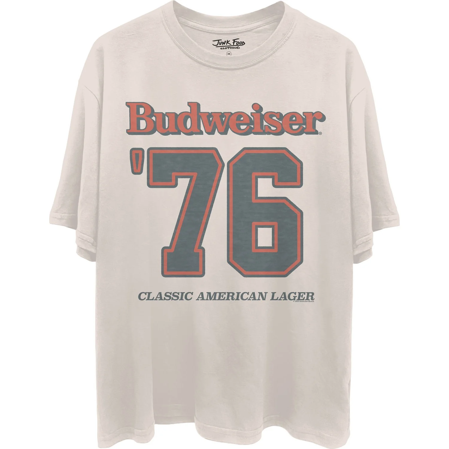 Junk Food - Unisex Budweiser 76 T-Shirt - Image 2