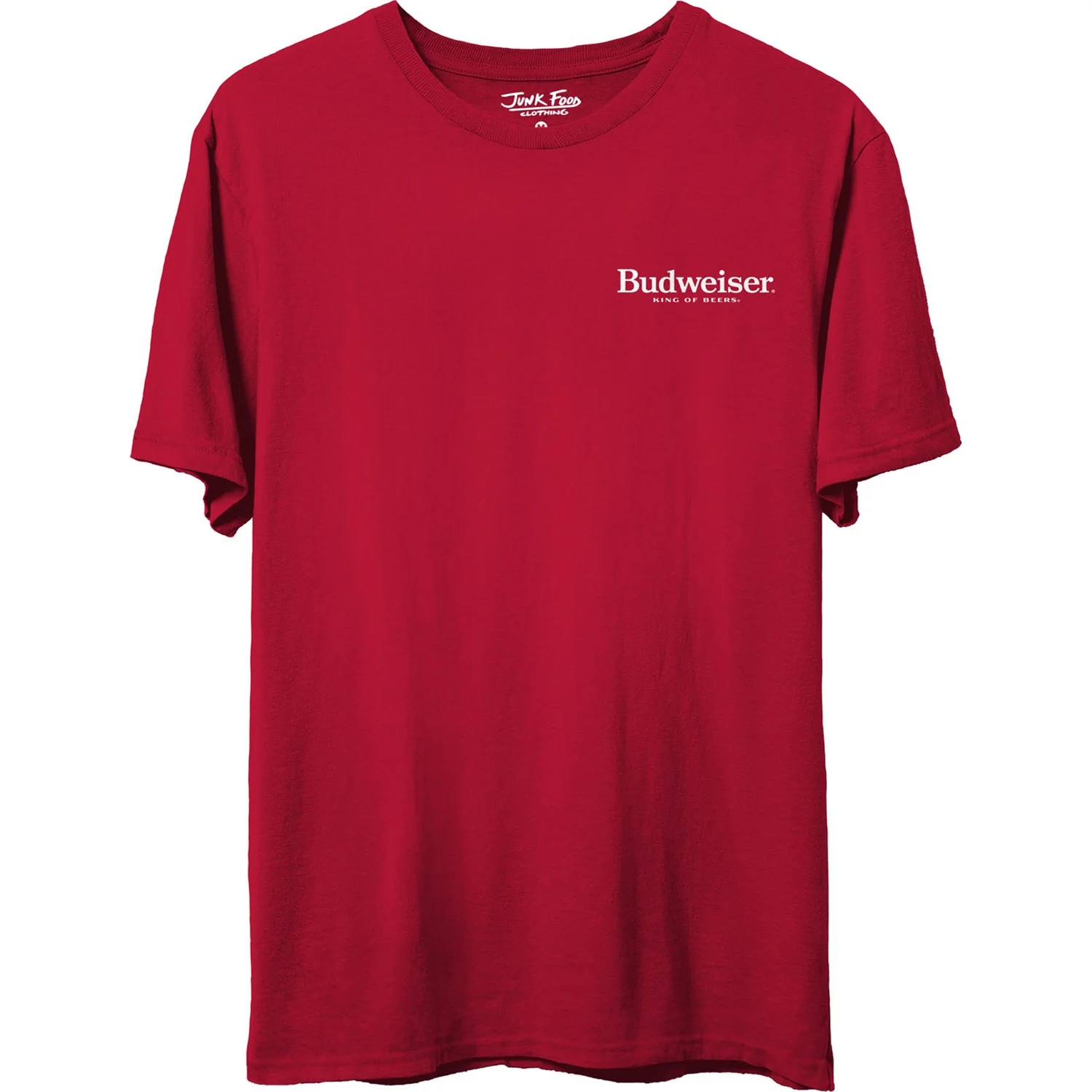Junk Food - Unisex Budweiser Label T-Shirt - Image 2