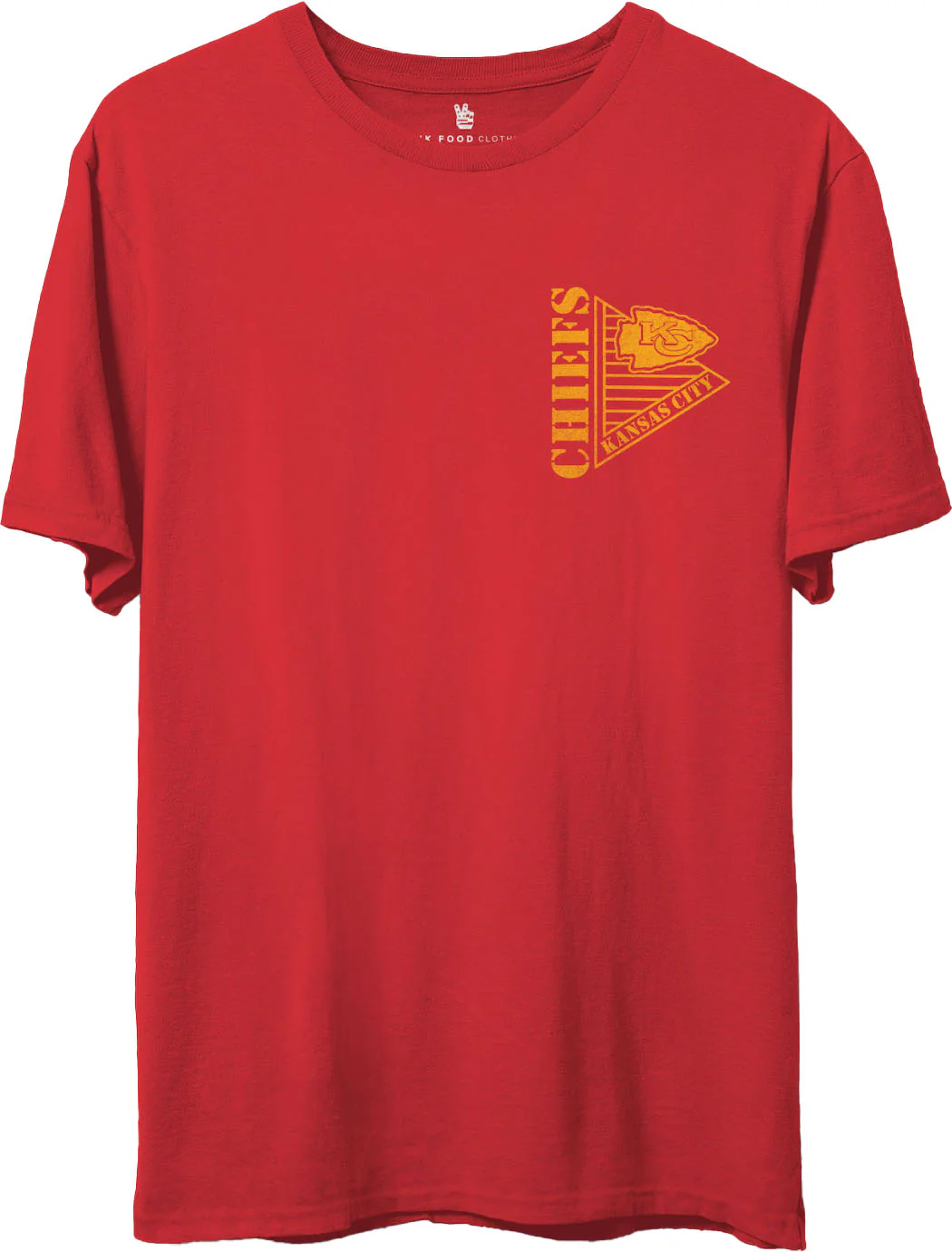 Junk Food - Unisex Chiefs Drive Short Sleeve T-Shirt - Image 2