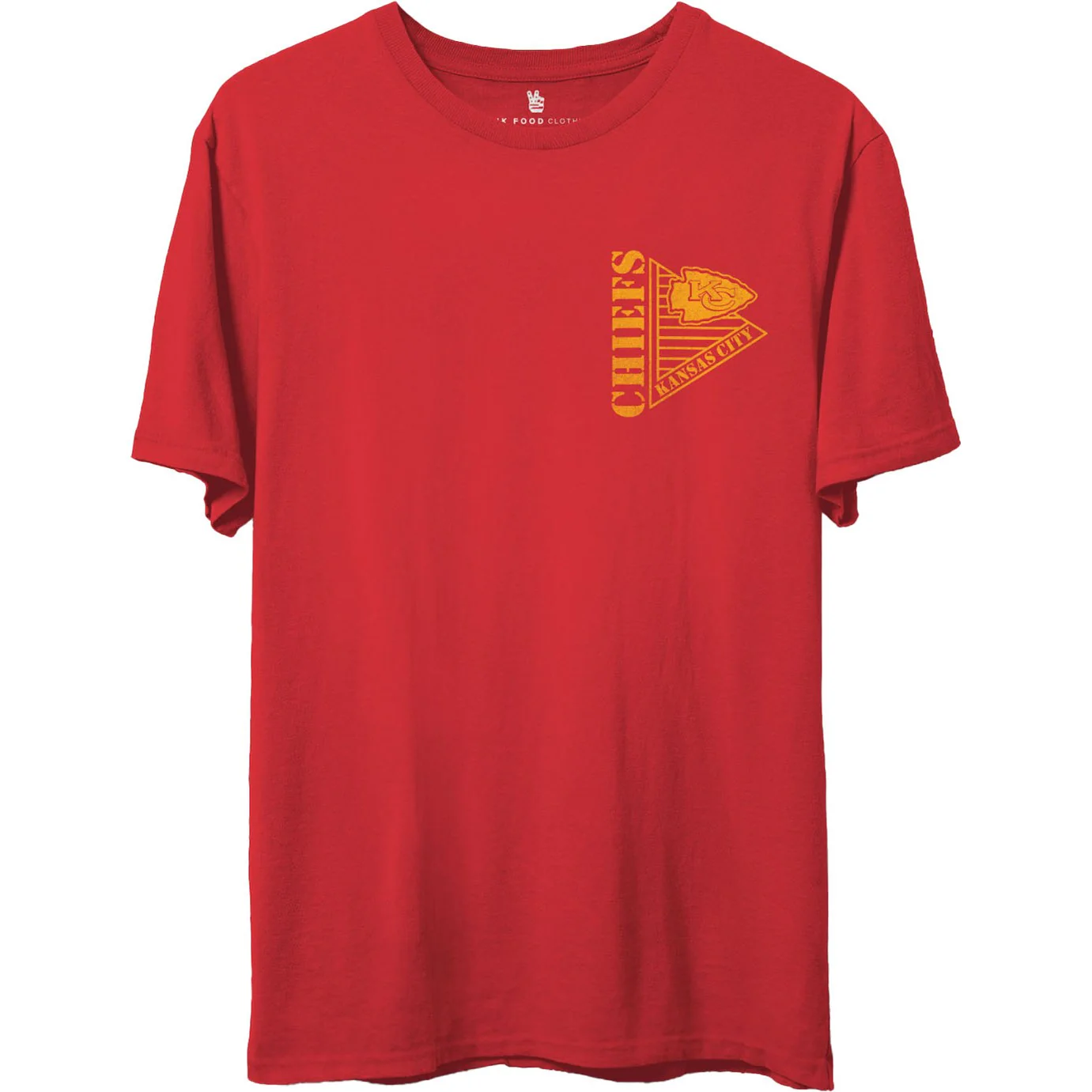 Junk Food - Unisex Chiefs Drive Short Sleeve T-Shirt - Image 3