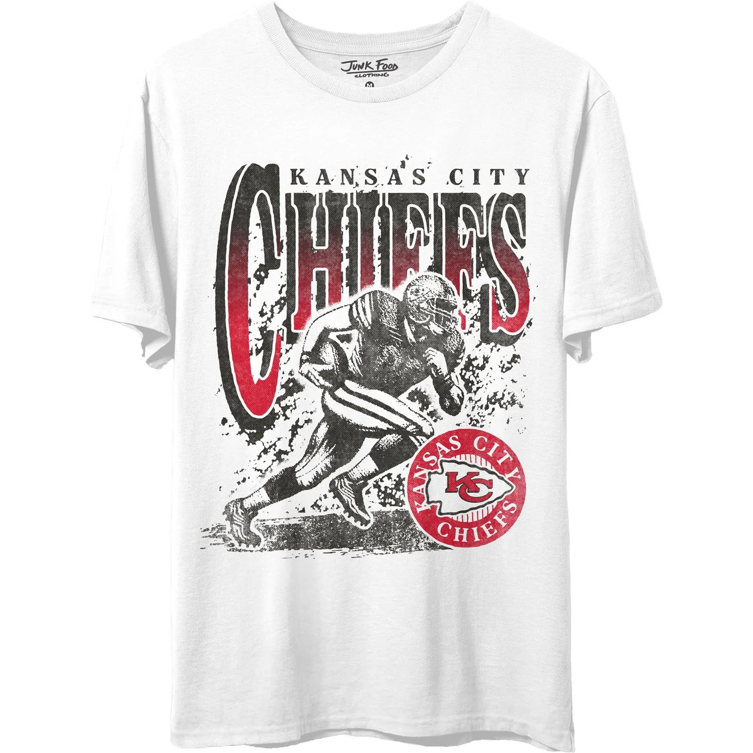 Junk Food - Unisex Chiefs Rushing T-Shirt