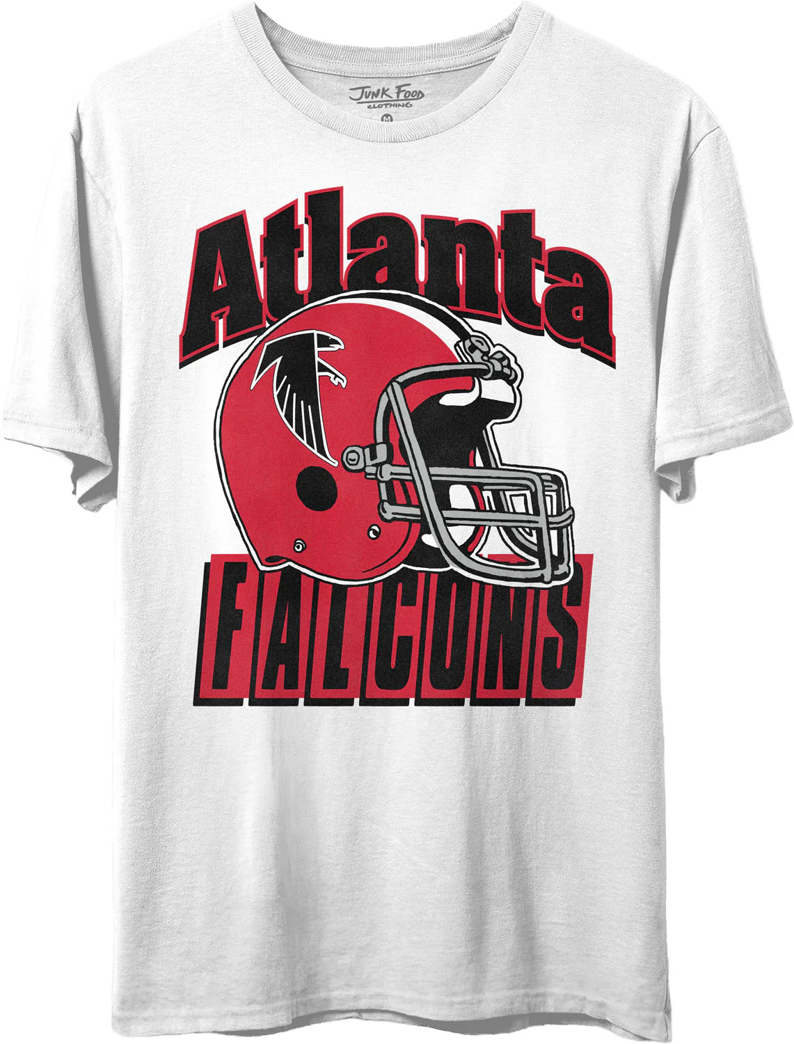 Junk Food - Unisex Falcons Throwback Helmet T-Shirt - Image 2