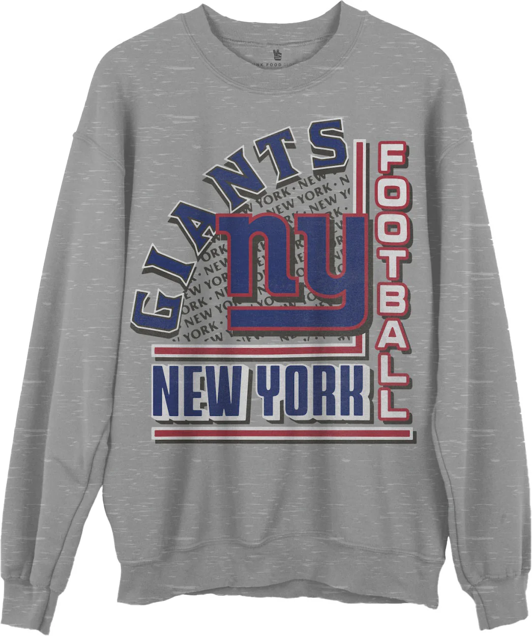 Junk Food - Unisex Giants Backfield Crew Top - Image 2