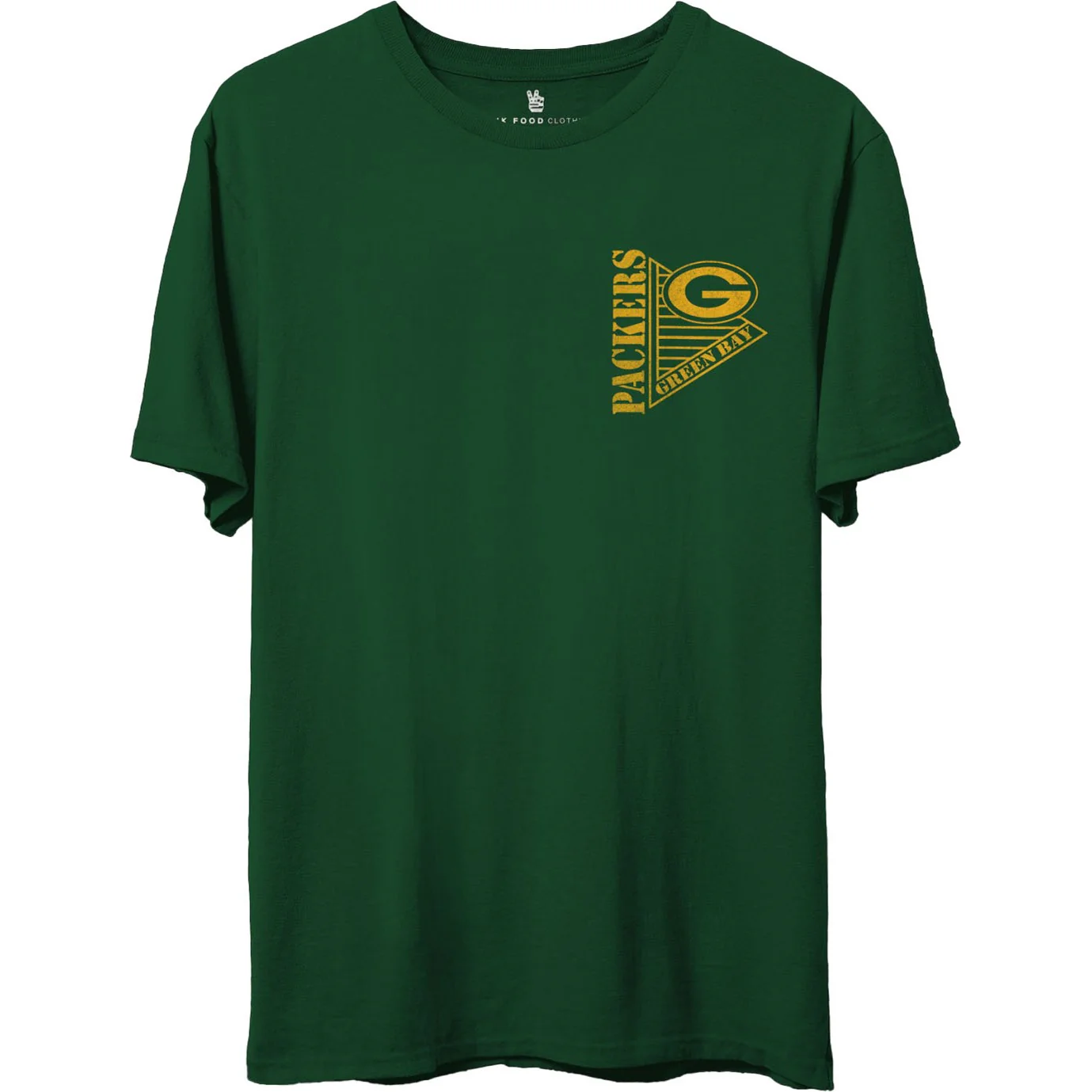 Junk Food - Unisex Packers Drive Short Sleeve T-Shirt - Image 3