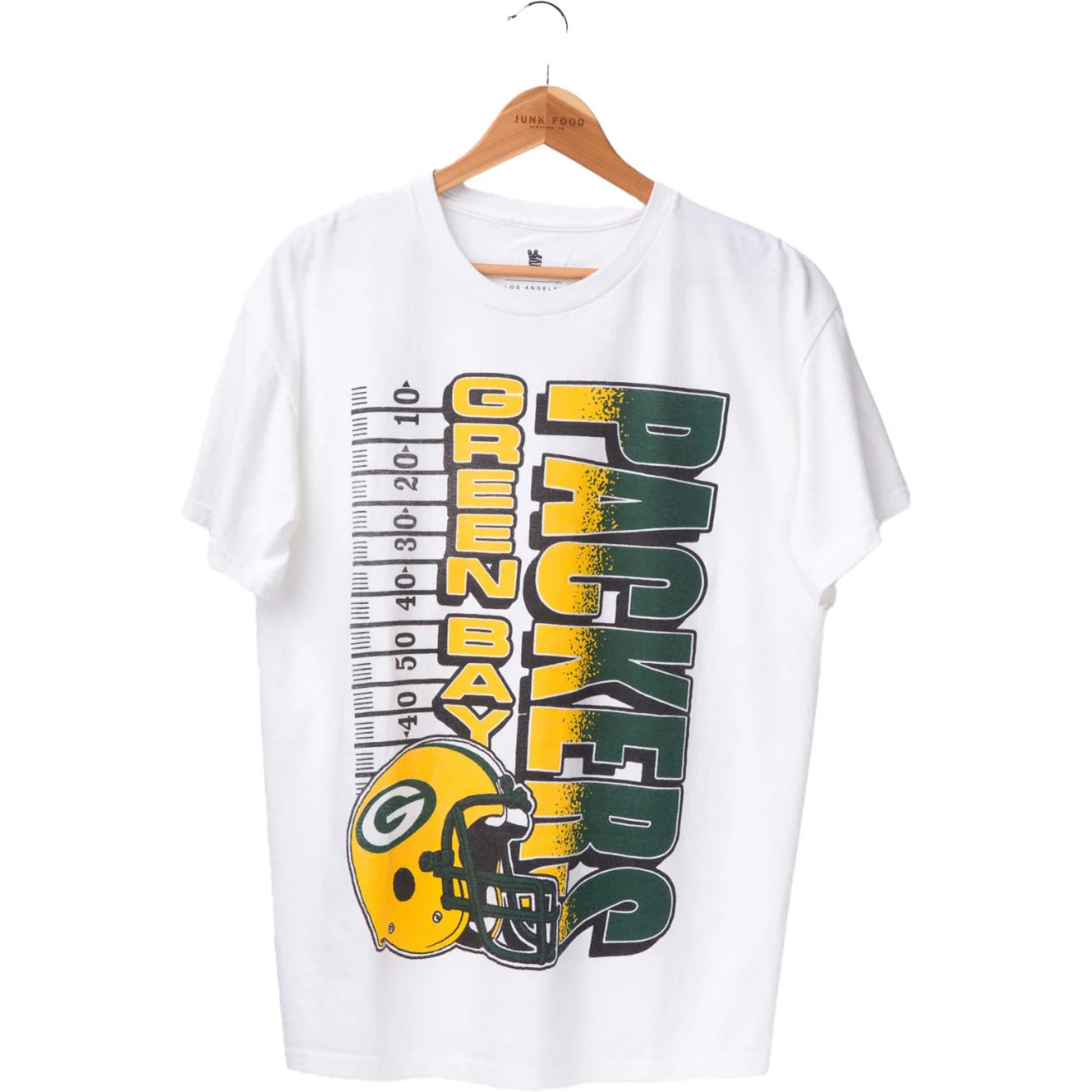 Junk Food - Unisex Packers Yrdg Fm T-Shirt - Image 3