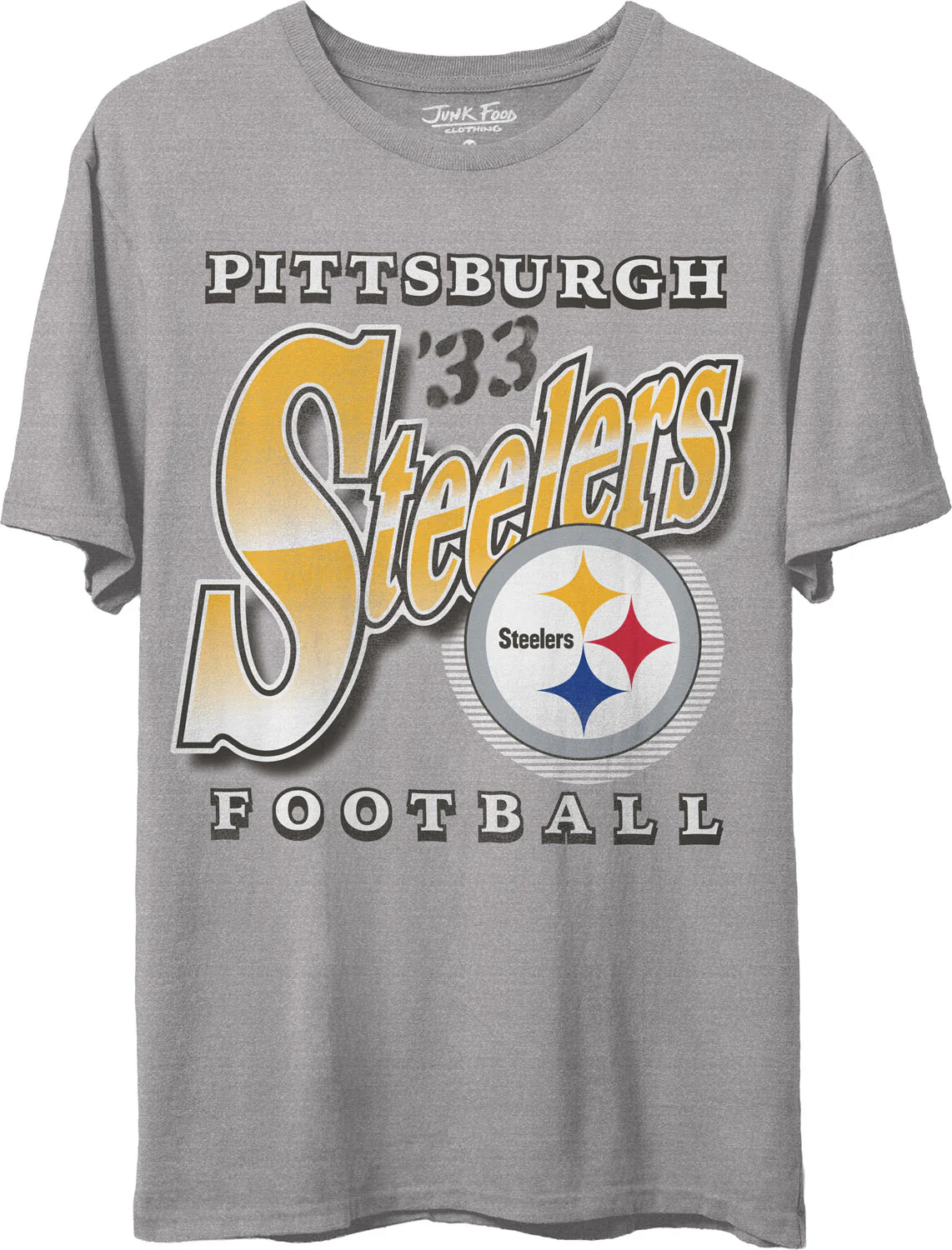 Junk Food - Unisex Steelers Bootleg T-Shirt - Image 2