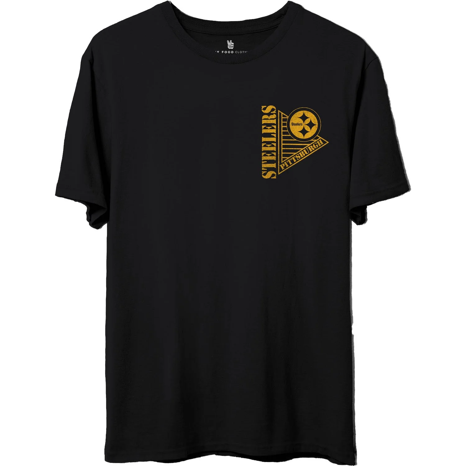Junk Food - Unisex Steelers Drive Short Sleeve T-Shirt - Image 3