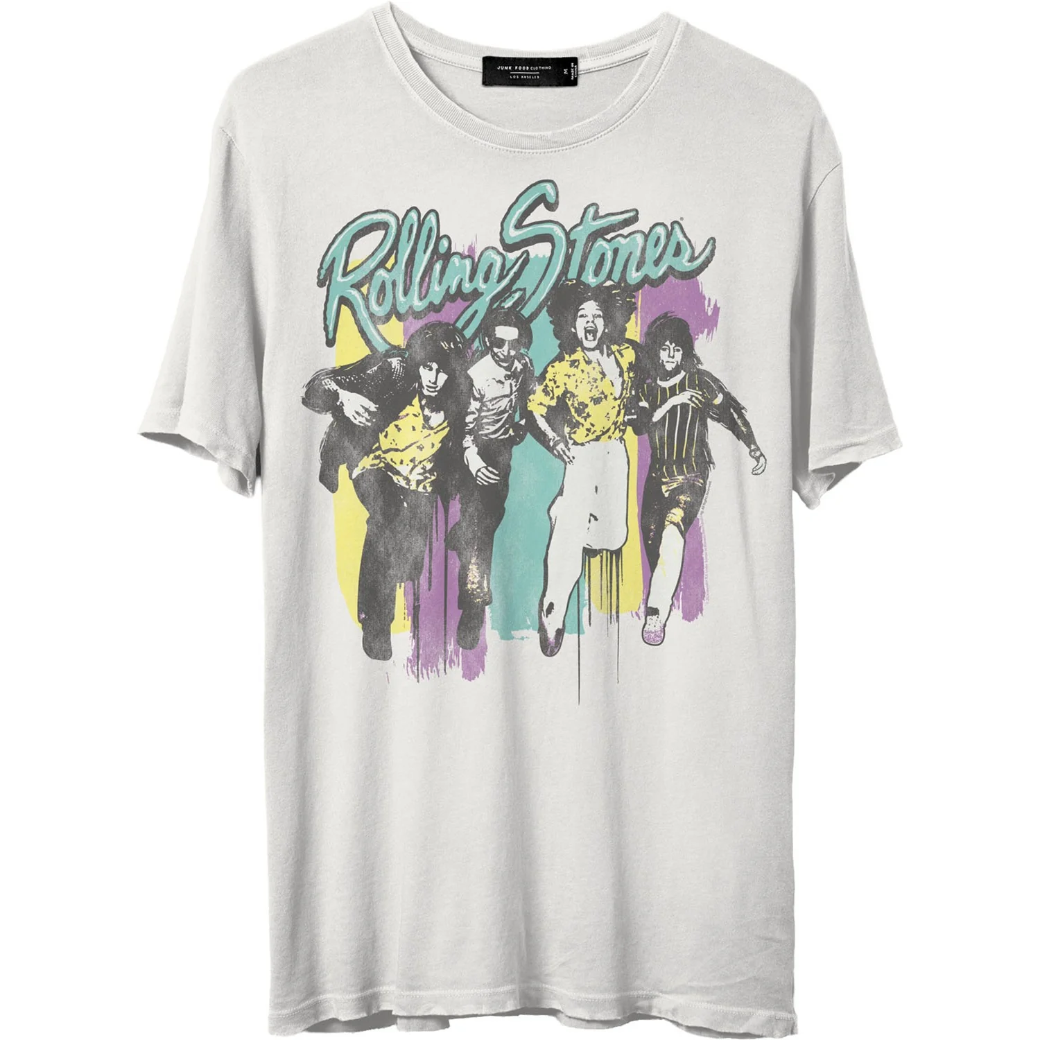 Junk Food - Unisex The Rolling Stones T-Shirt - Image 2