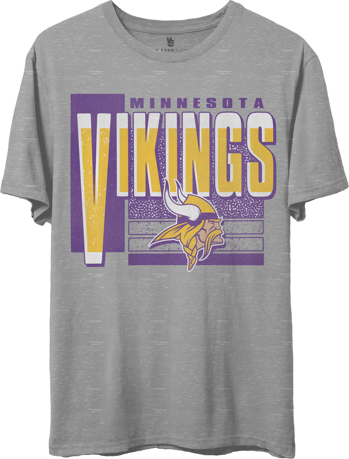 Junk Food - Unisex Vikings Complete Short Sleeve T-Shirt - Image 2