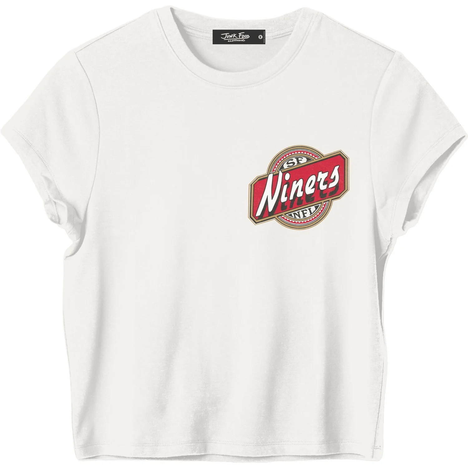 Junk Food - Womens 49Ers Cheers T-Shirt