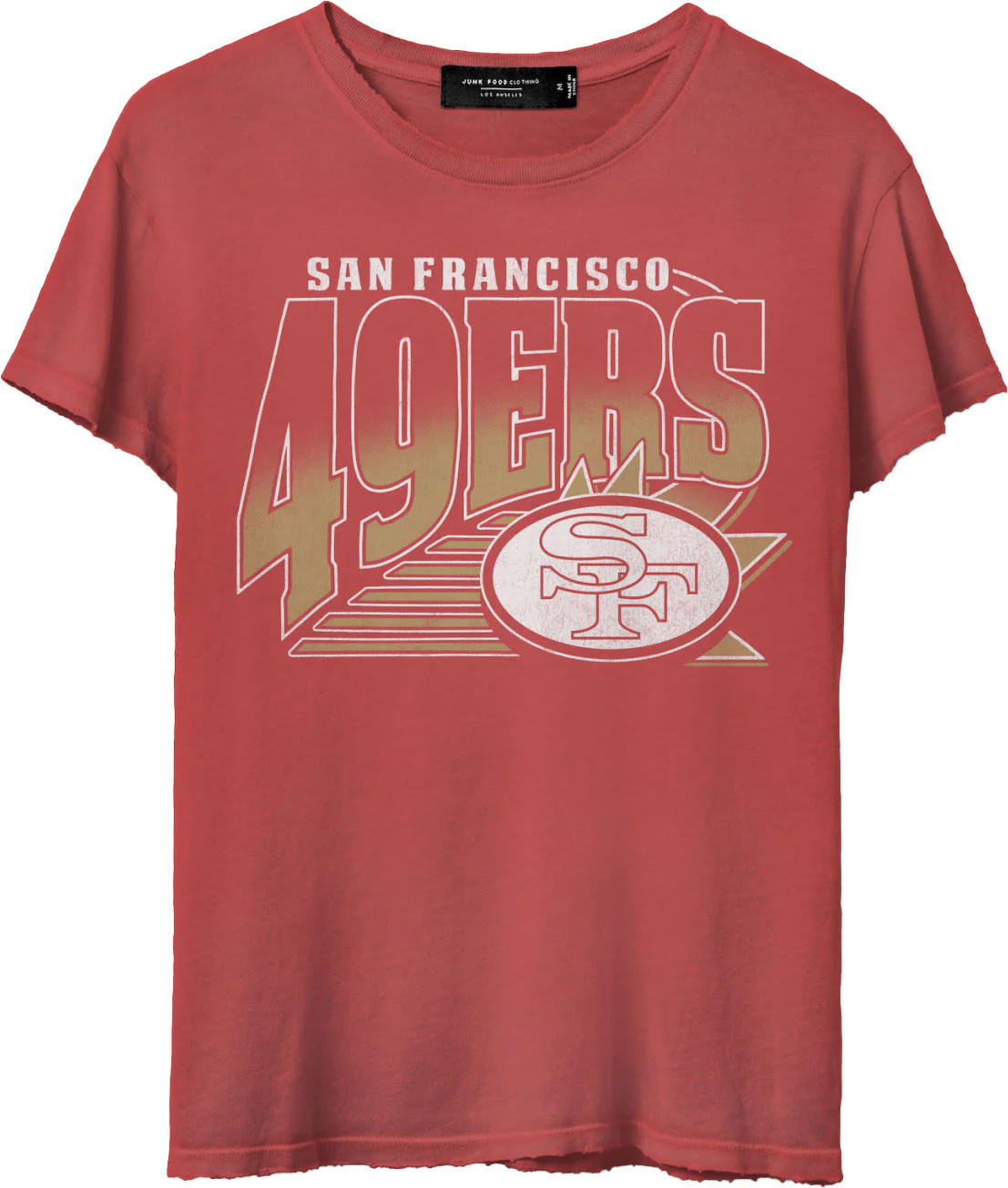 Junk Food - Womens 49Ers Vintage T-Shirt - Image 2