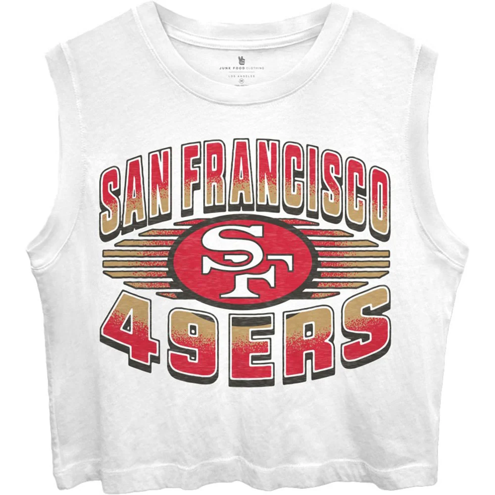 Junk Food - Womens 49Ers Womens Tank Top - Image 3