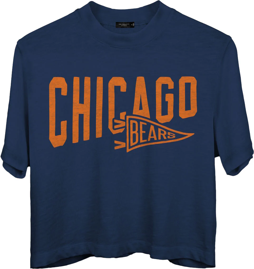 Junk Food - Womens Bears Dual Threat Mock Crop T-Shirt - Image 2