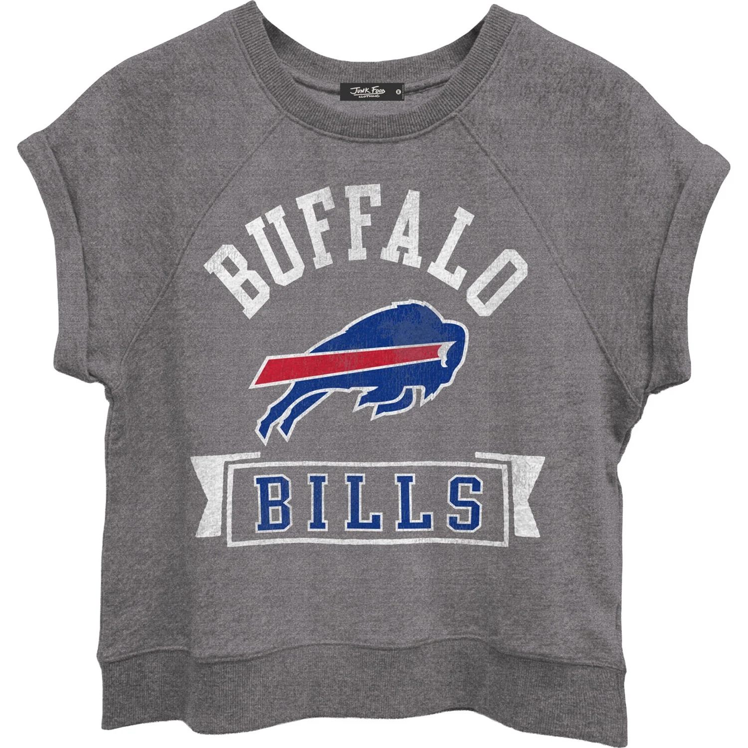 Junk Food - Womens Bills Raglan Fleece Tank Sweater - Image 2