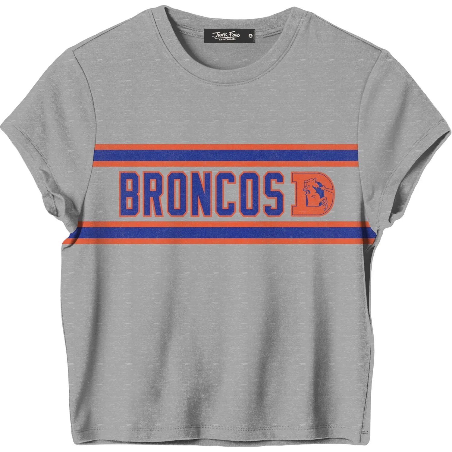 Junk Food - Womens Broncos Sideline Baby T-Shirt - Image 2