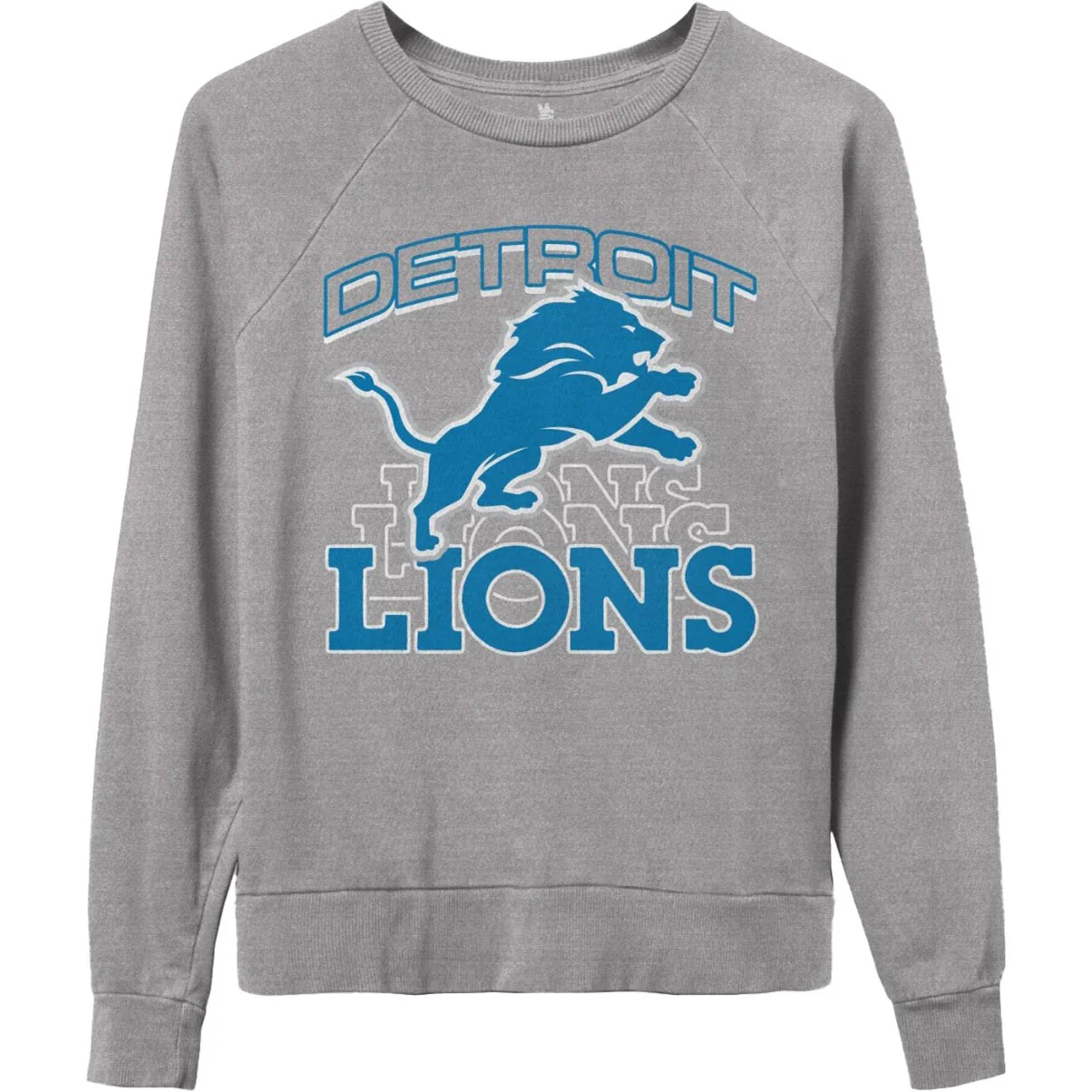 Junk Food - Womens Lions Repeat Raglan Crew Top - Image 3