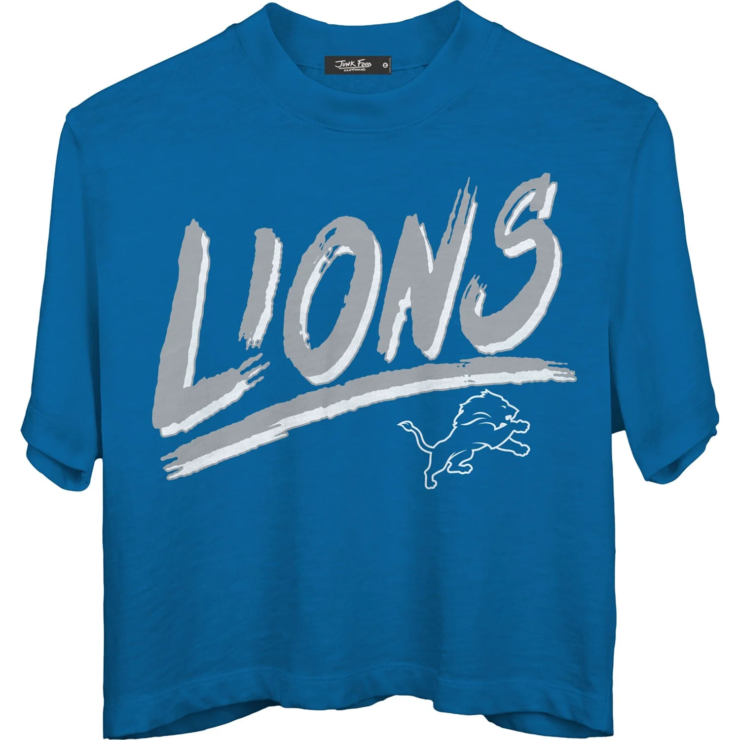 Junk Food - Womens Lions Thrill Mn Crop T-Shirt
