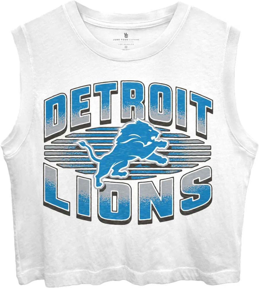 Junk Food - Womens Lions Womens Tank Top - Image 2