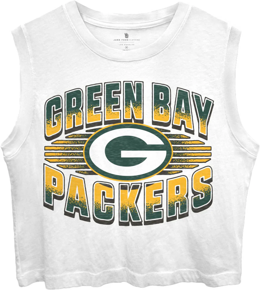 Junk Food - Womens Packers Womens Tank Top - Image 2