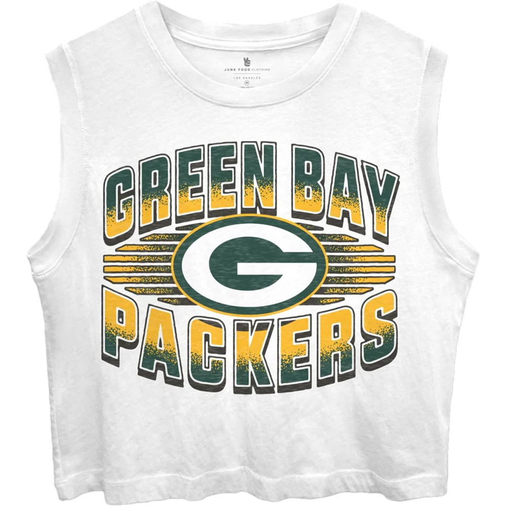 Junk Food - Womens Packers Womens Tank Top - Image 3