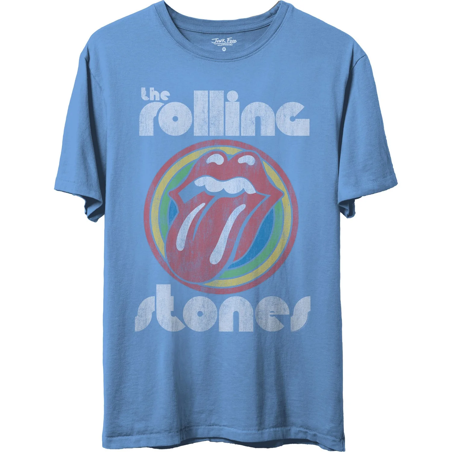 Junk Food - Womens Rolling Stones Bullseye T-Shirt - Image 2
