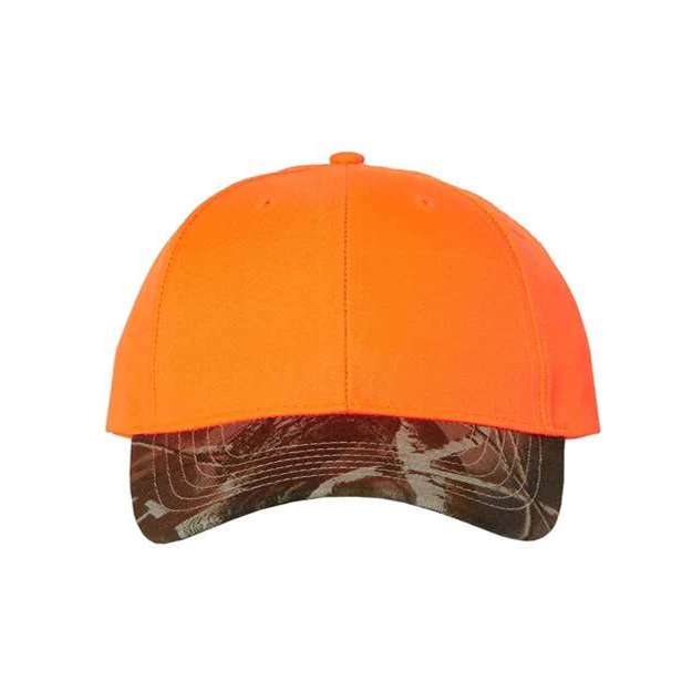 Kati - Mens Lc25 Solid Crown With Camo Visor Cap - Image 2