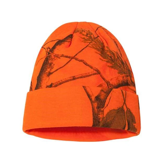 Kati - Mens Lcb12 12" Camo Knit Beanie - Image 7
