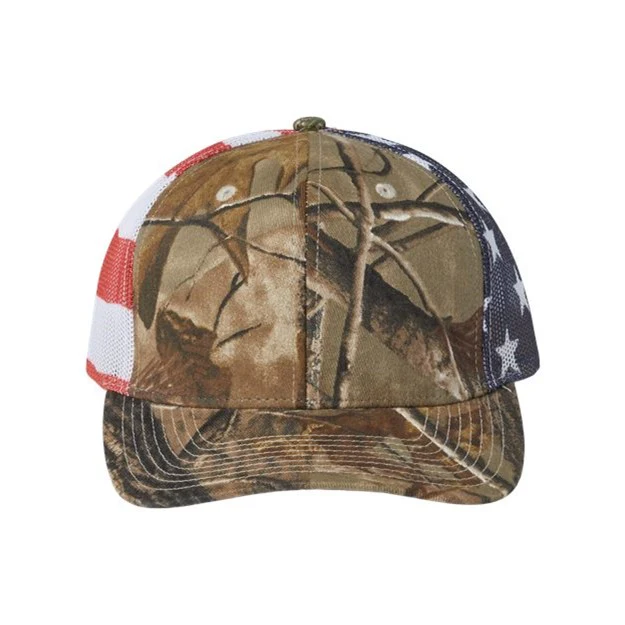 Kati - Mens S700M Printed Mesh Trucker Cap - Image 2