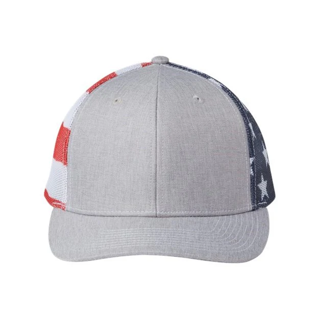 Kati - Mens S700M Printed Mesh Trucker Cap - Image 5