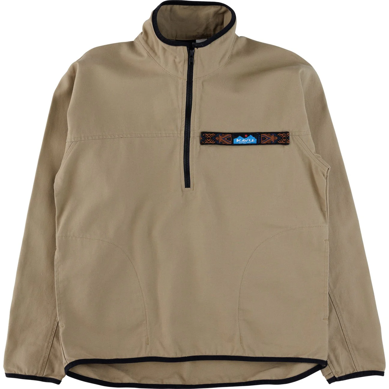 Kavu - Mens Long Sleeve Half Zip Throwshirt Jacket - Image 3