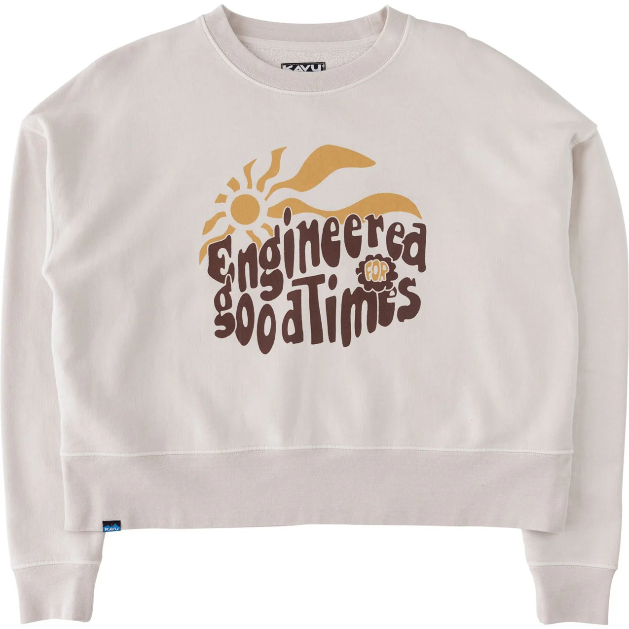 Kavu - Womens Crop Crewneck Sweatshirt - Image 2